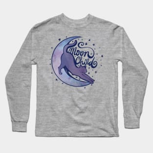 MoonChild Cat Moon Long Sleeve T-Shirt